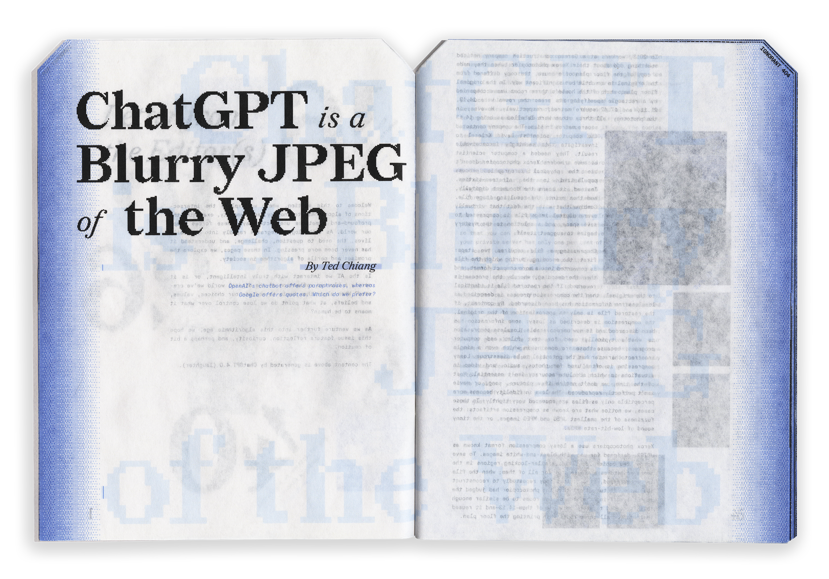 Fictional Publication Design Title Page